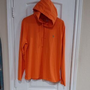 Polo by Ralph Lauren Orange Cotton Hoodie